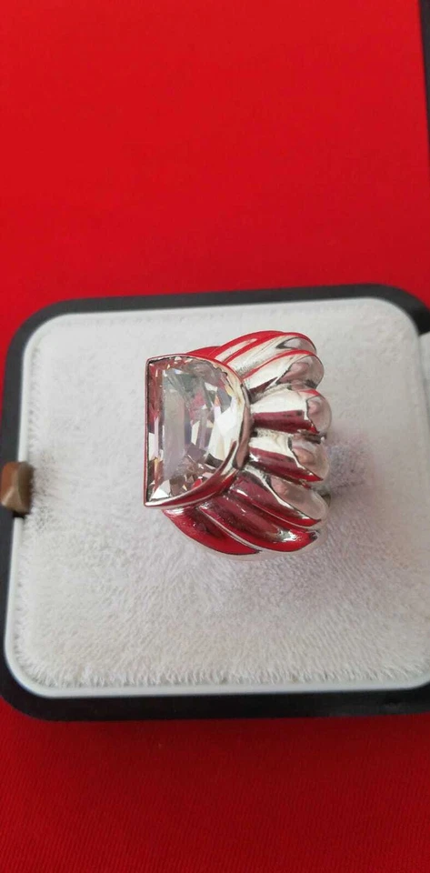 ANELLO - DONNA - ARGENTO 925 CON ZIRCONE CENTRALE - Immagine 2 di 4