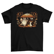 My Neighbor Totoro T-Shirt Unisex Cotton Adult Studio Ghibli Halloween Fall New