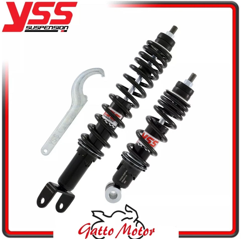 KIT AMMORTIZZATORI YSS REGOLABILI ANTERIORE E POSTERIORE VESPA PK 50 S SS XL XLS