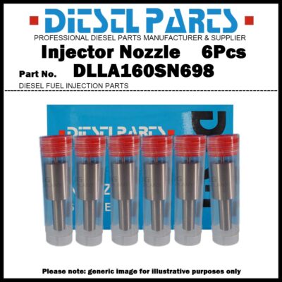 6x Diesel Fuel Injector Nozzle 105015-6981 DLLA160SN698 for NISSAN