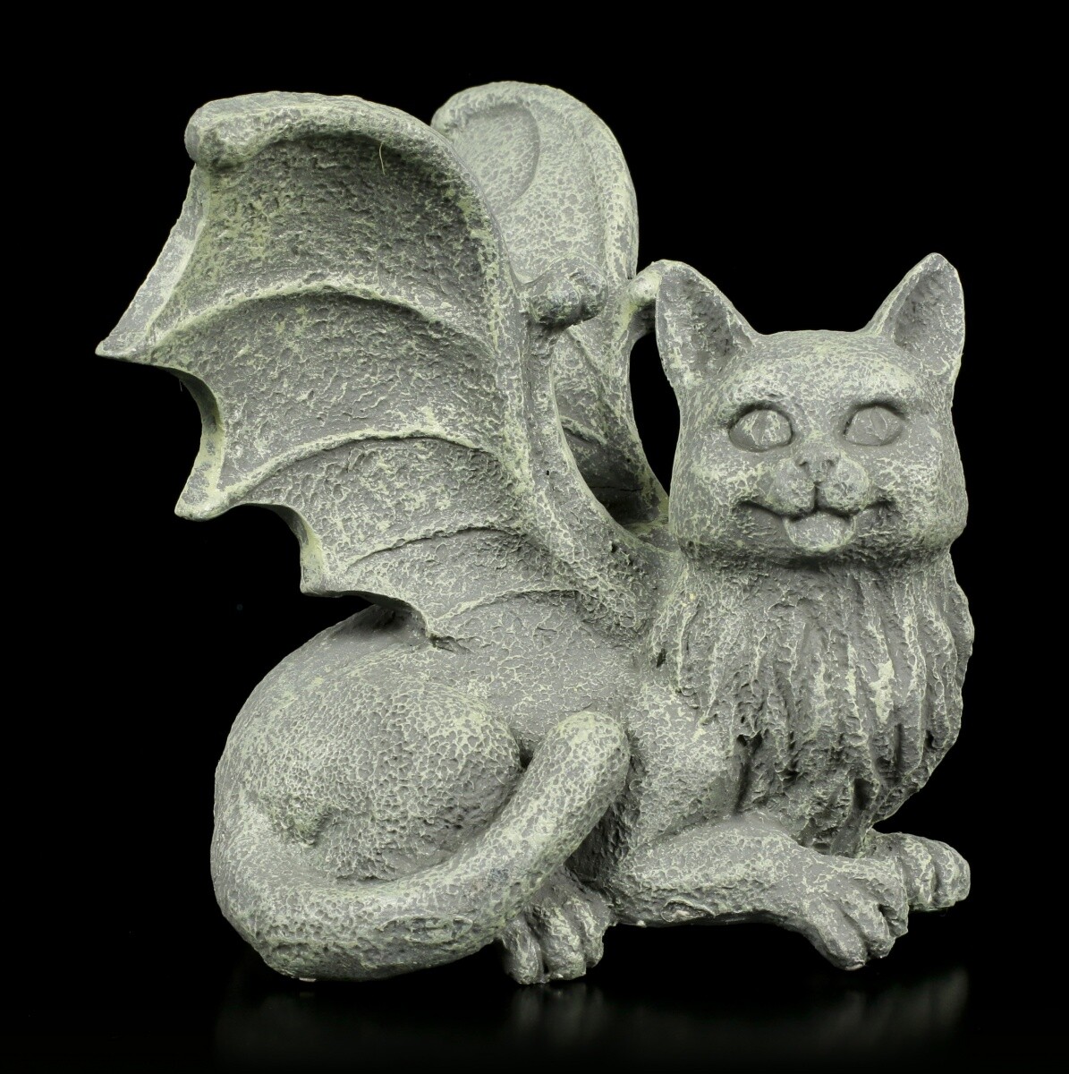 Cat Gargoyle Figure - Gothic Demon Kitten Decorative Statue
