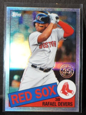 RAFAEL DEVERS—2020 Topps Chrome 1985 Refractor #85TC-8