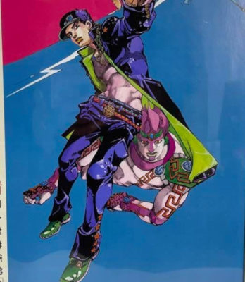 JoJo Kujo Hirohiko Araki Original Art Exhibition Ripples of
