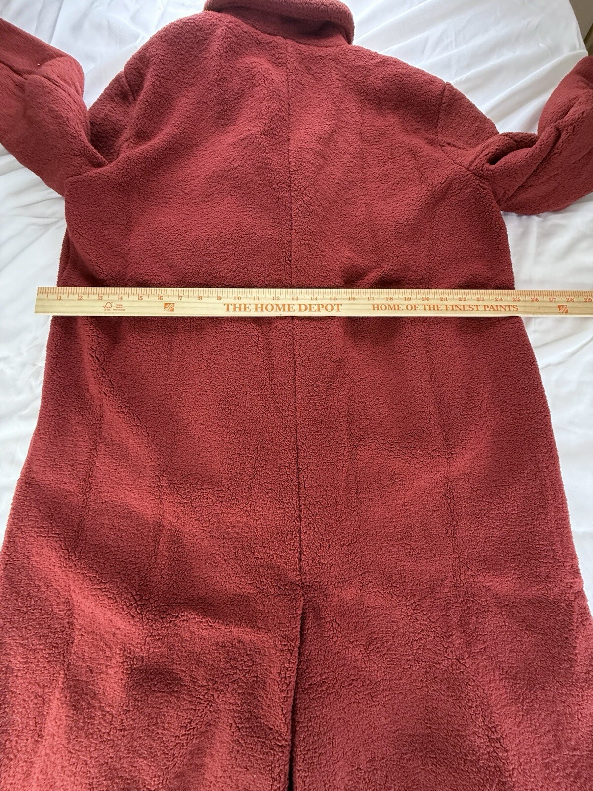 Lands End Jacket Teddy Collared Double Breasted R… - image 4