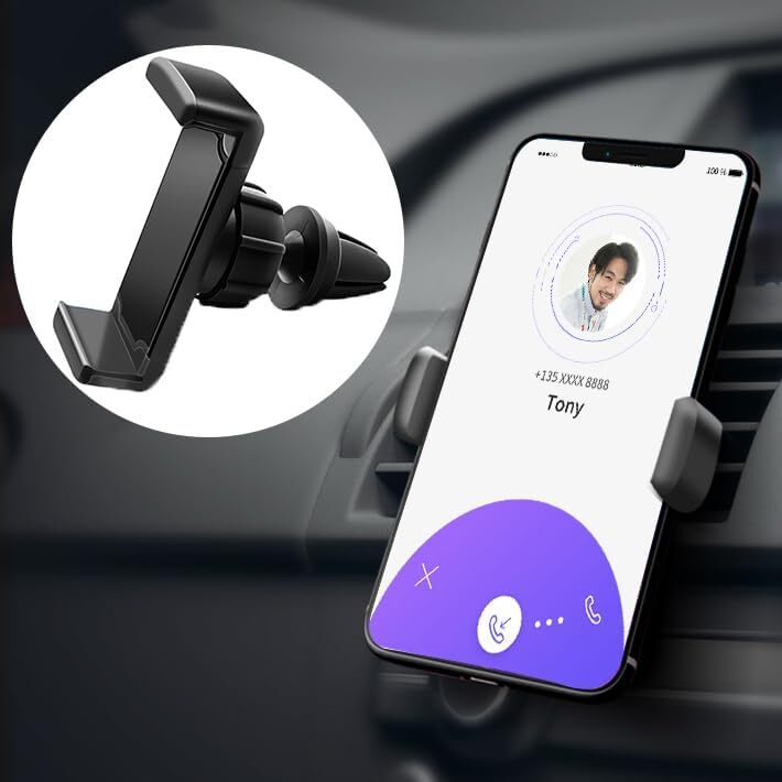Air Vent Car Phone Holder Mount Cell Phone Stand for Car Expandable Grip 360