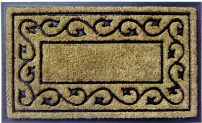 Outdoor Welcome Mat Dirtbuster Mat 18'' x 30''- Vine Coir Doormat -Accentuary