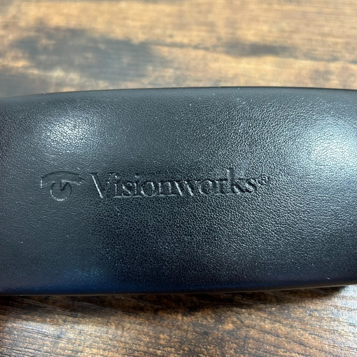Vision Works Hard Black Clam Shell Eyeglass Case-811 | eBay