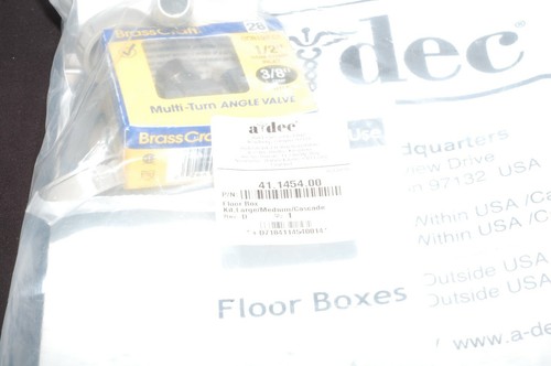 Kit de montaje de caja de piso A-DEC PARA 511 411 311 CASCADE 41.1454.00 - Imagen 3 de 7