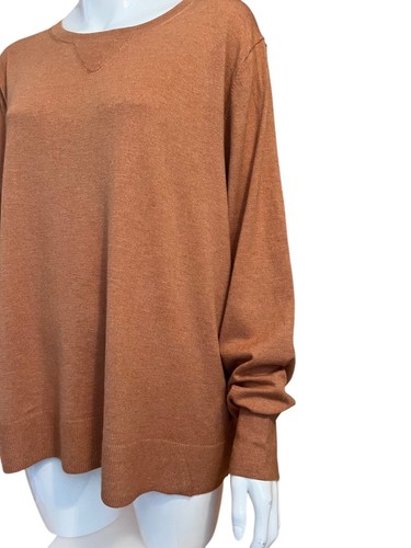 Daily Ritual Jumper Sweater Size UK XXL Fine Gauge Stretch Pullover - Camel - Picture 2 of 7