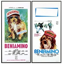 BENIAMINO - BENJI, JOE CAMP 1974 CHRISTOPHER CONNELLY LOCANDINA  (1° E 2° TIPO)