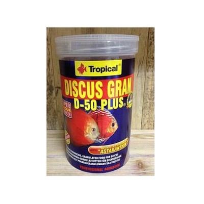 Tropical Discus Gran D-50 Plus 1000ml  Profi Granulatfutter f. Diskus