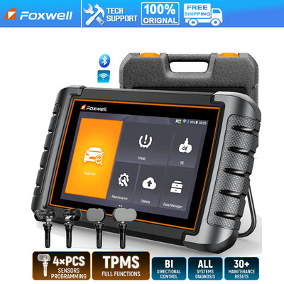 Foxwell NT809 TS Profi KFZ Diagnosegerät Auto OBD2 Scanner TPMS DPF Alle System