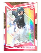 2022 Panini Elite Extra Edition [Prime Numbers C] #86 Christopher Paciolla /179