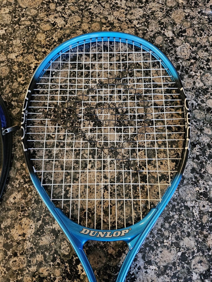 Raquette De Tennis Dunlop Power Plus 105 Pour Adulte - Tamis 645 Cm², Manche 4 3/8