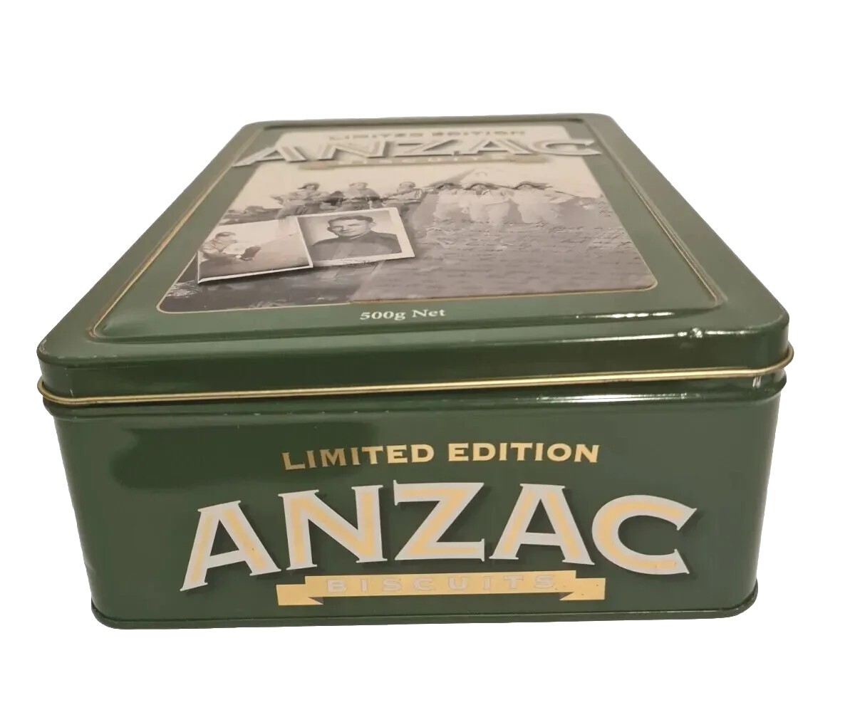ANZAC BISCUIT TIN COLLECTIBLE LIMITED EDITION RARE GOOD CONDITION eBay