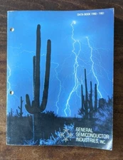 General Semiconductor Industries, Inc Data Book 1980-1981