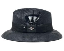 Whittier Viejo Lowrider Fedora Straw Hat Mens...