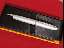 Cross Calais 'Satin Chrome' Ballpoint Pen NEW in box