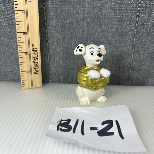 Disney 101 Dalmatiner Welpe Hund 2,5" Zoll Kunststoff Figur Figur Tortenaufleger - Bild 13 von 13