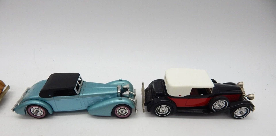 Vintage Set of 5 Matchbox Lesney Models of Yesteryear Diecast Cars Cord & More - Image 2 of 4