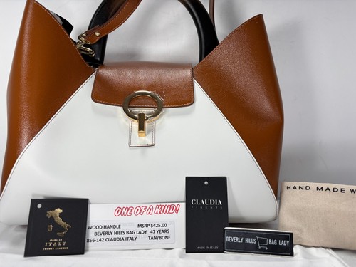 CLAUDIA ITALY-NWT $425.00-WE ARE SELLING CLAUDIA ITALIAN HANDBAGS 47 YEARS - Picture 2 of 10