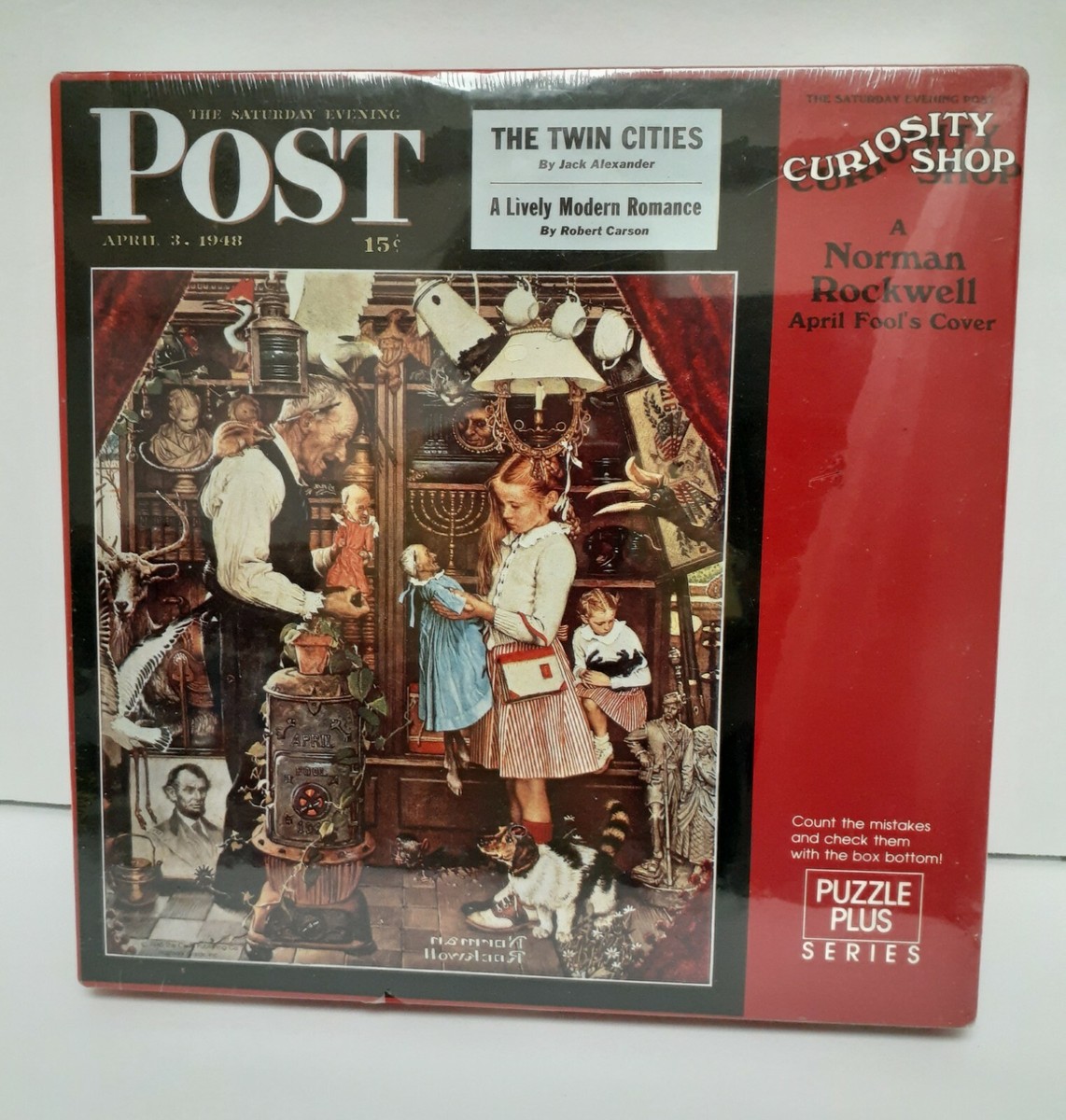 【新品・未開封】THE SATURDAY EVENING POST パズル 新品・未開封】THE SATURDAY EVENING POST パズル