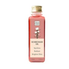 Auravedic Kumkumadi Oil Pure Saffron Ultra Skin Brightening and Radiance, 100ml