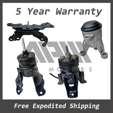 K4177 For 2022-2023 INFINITI QX60 3.5L AUTO Engine & Transmission Mount Kit 4pc