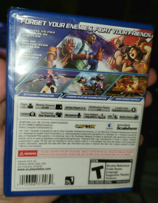 Street Fighter X Tekken (Sony PlayStation Vita, 2012) for sale