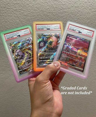 3x PSA Graded Bumper Guards Card Slab Protectors by Bumper Boyz