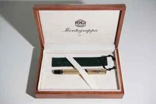 Montegrappa Solid Gold Cosmopolitan African 18Kt Limited Edition Pen New In Box