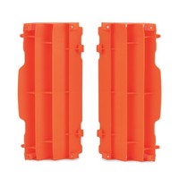 Versandkostenfrei Radiatorblenden Polisport Orange FüR Motorrad Ersatzteile