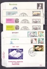 [LG80413] Belgium Nice Lot FDC First Day Covers UNG
