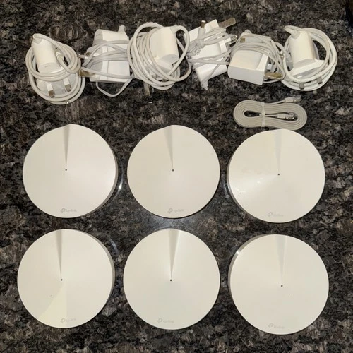 TP-Link Deco M5 AC1300 Whole Home Mesh Wi-Fi System - Wi-Fi Extender - Pack of 6