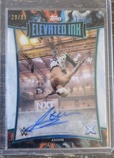 Axiom 2025 Topps Exalted WWE Elevated Ink Autograph /99