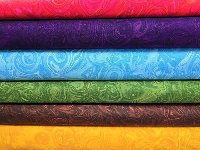 4,8 Meter Benartex Marmor Konvolut 100% Premium Quilten Patchwork Baumwolle 