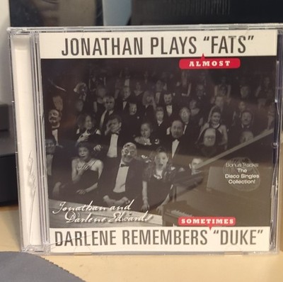 Jonathan Edwards - Jonathan Plays Fats Darlene Remembers Duke [CD]