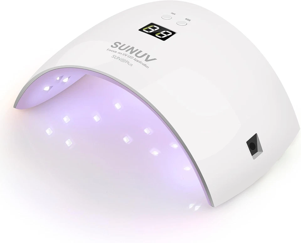 SUNUV SUN9X Plus 24w UV LED Nail Lamp for GEL Nails Manicure Pedicure