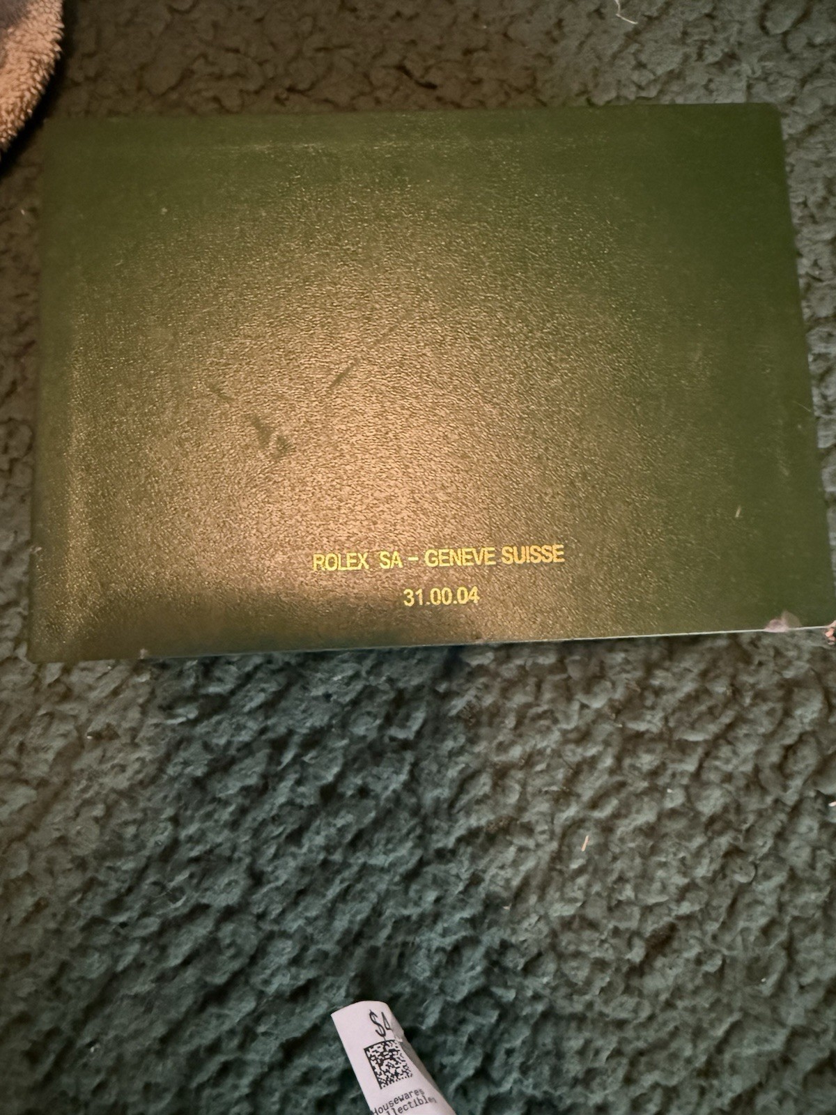 Rolex 39139.01 Scatola per orologi verde foto 6