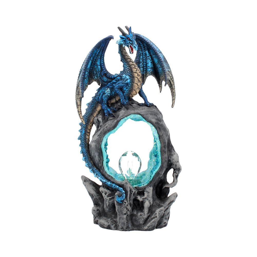 Frostwing's Gateway Figurine Blue Dragon Crystal Light Up Ornament - Image 4