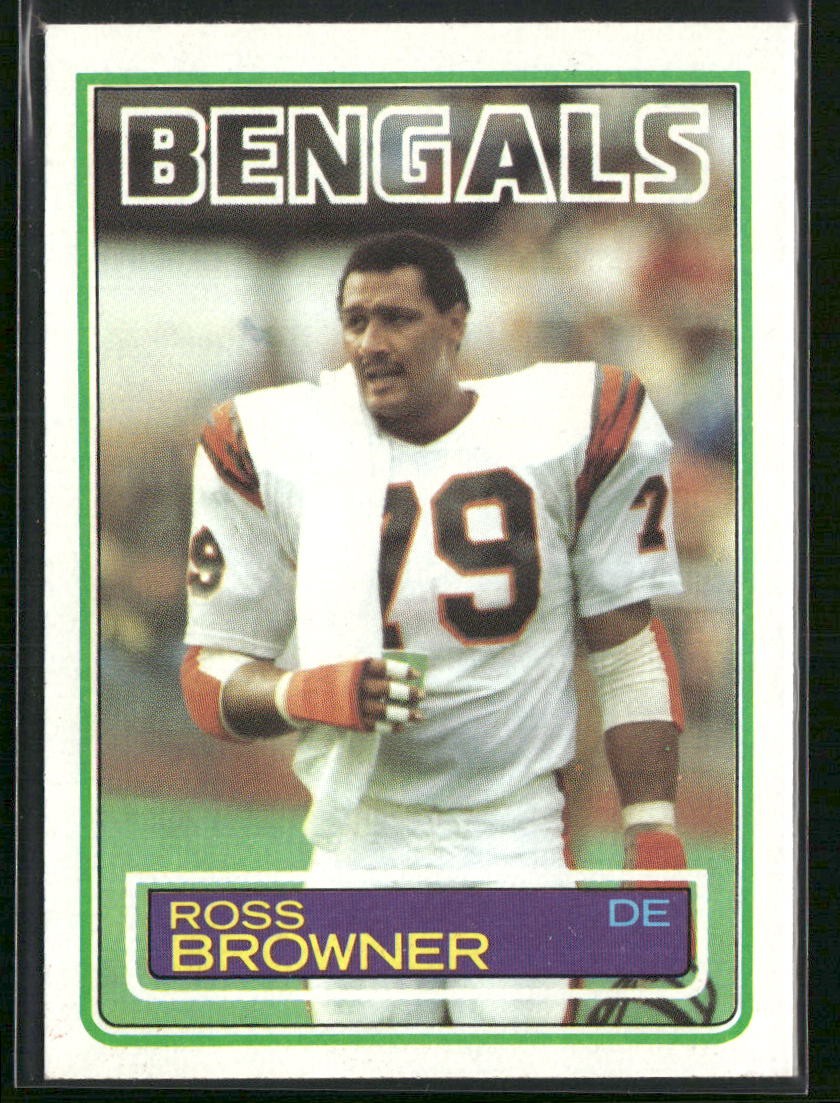 1983 Topps Ross Browner #234 Cincinnati Bengals