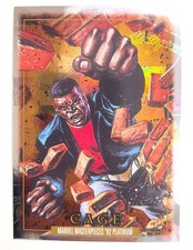 2024 Marvel Masterpieces 92 Platinum 17 Luke Cage Holofoil