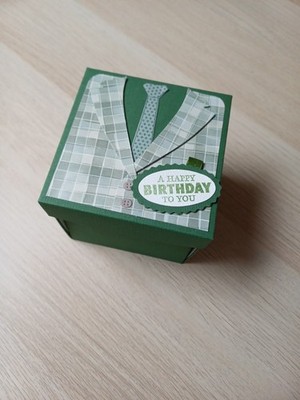 Explosionsbox Geschenkbox Handarbeit