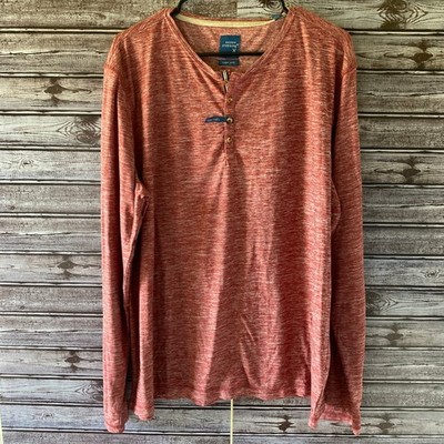 Essex Crossing Men's Long-Sleeved Shirt Size XL.Red Heathered Super Soft NWT