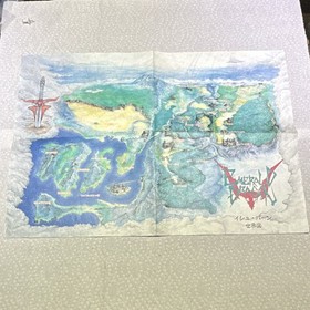 Glodia Emerald Dragon FM Towns Game, NTSC-J, Boxed Set, Manual, Map Included