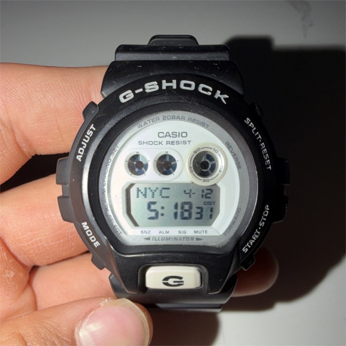 Casio G-SHOCK GD-X6900 Digital Shock Resistant Quartz Black Resin