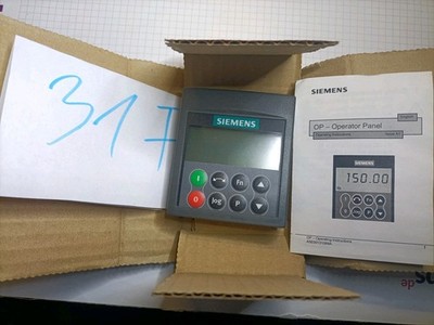 1 Stück Siemens 6SE6400-0BP00-0AA1 BASIC OPERATOR PANEL A08/1.02 in OVP