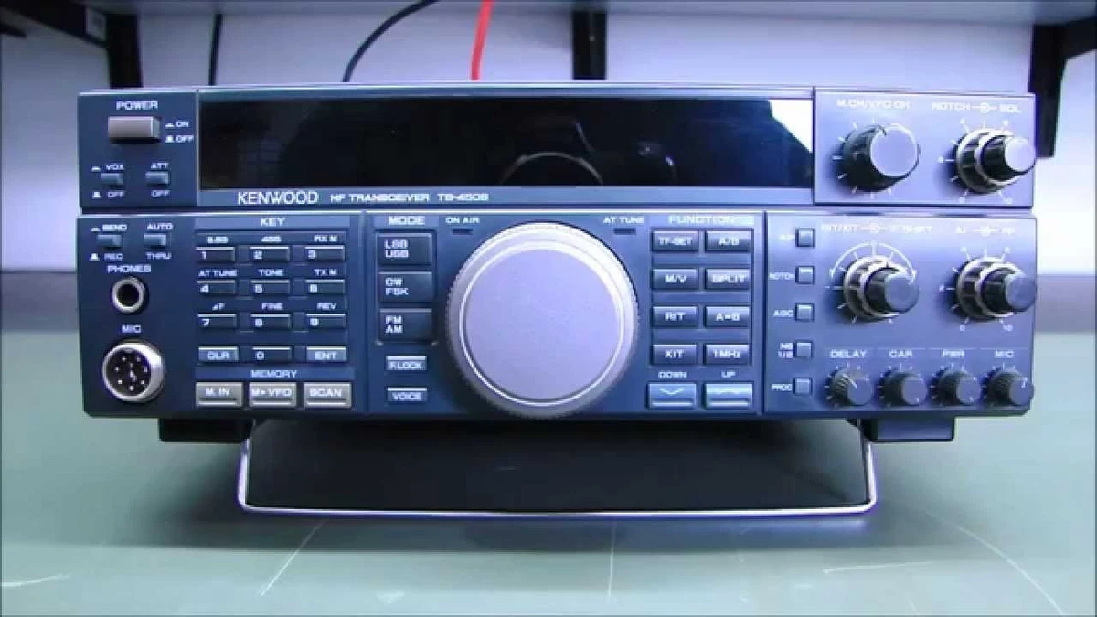 KENWOOD TS-450S トランシーバー KENWOOD TS-450S 100W AT HF All Mode Transceiver Antenna Tuner