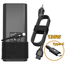 130W USB-C Adapter for Dell XPS 7590 9560 Laptop TYPE-C