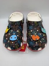 Crocs Classic Clogs Pokemon Starters NWT Size 10